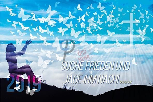 599 Jahreslosung 2019 Schmetterling