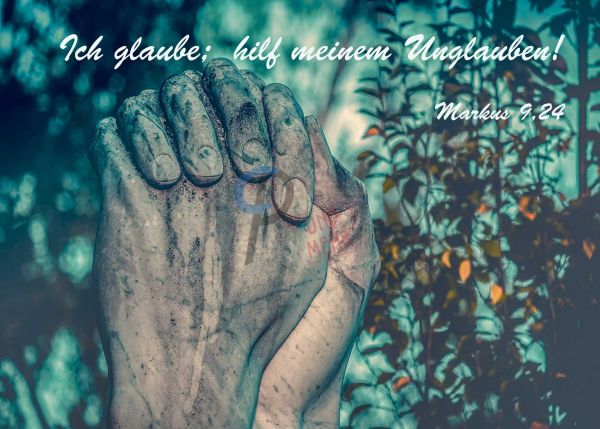 726 - Jahreslosung 2020 - Betende Steinhände