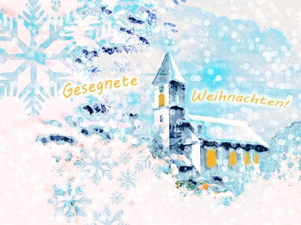 Weihnachtskarte im Set