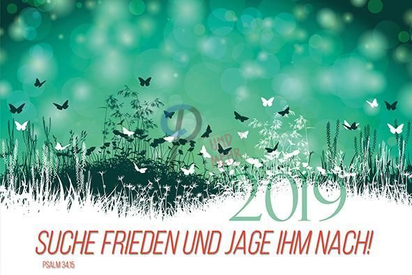 603 Jahreslosung 2019 Schmetterling