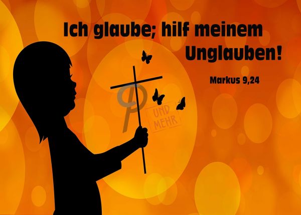 739 - Jahreslosung 2020 - Kind mit Kreuz