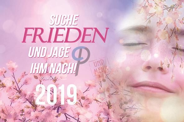596 Jahreslosung 2019 Blüten