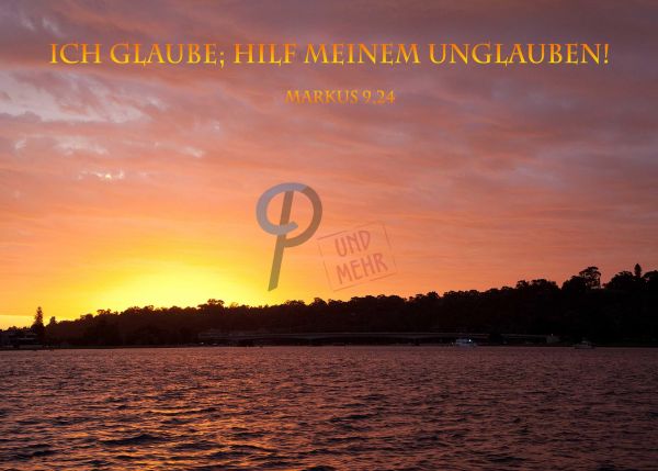 717 - Jahreslosung 2020 - Sonnenuntergang am Meer 2