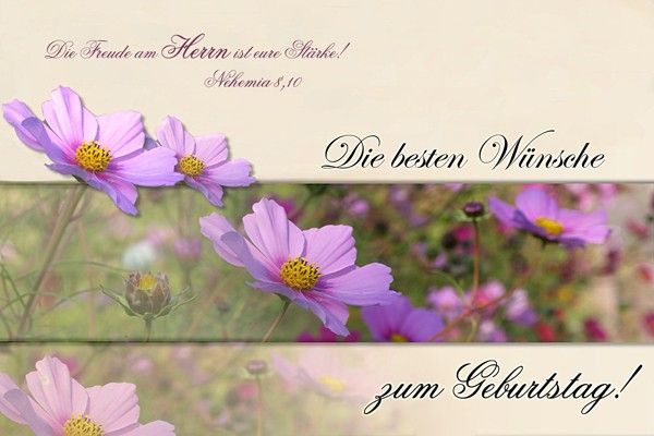 123-Geburtstagskarte Set (Nehemia 8:10)