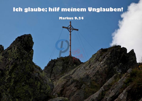 722 - Jahreslosung 2020 - Gipfelkreuz