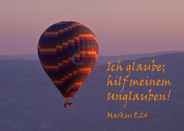 695 - Jahreslosung 2020 - Heißluftballon