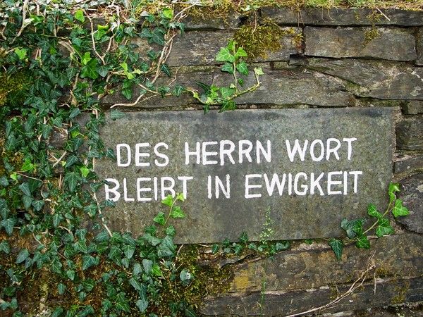 19-Des Herrn Wort bleibt in Ewigkeit