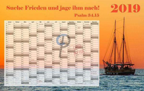630 - Jahresplaner 2019