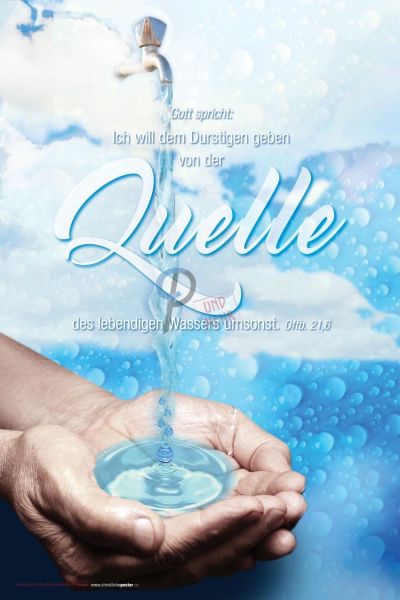 513 - Jahreslosung 2018 Wasserhahn hoch