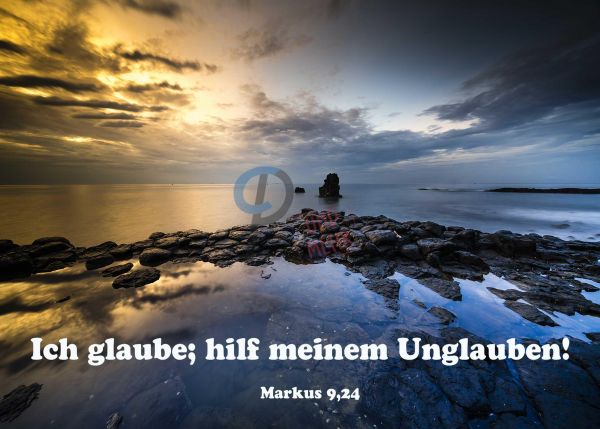 756 - Jahreslosung 2020 - Steiniges Meerufer