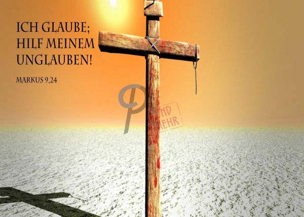 749 - Jahreslosung 2020 - Kreuz in der Wüste