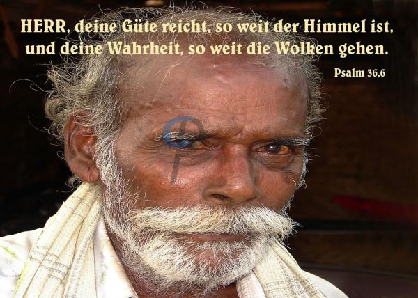 364-Psalm 36,6 Poster / Leinwand