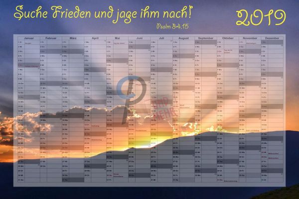 631 - Jahresplaner 2019
